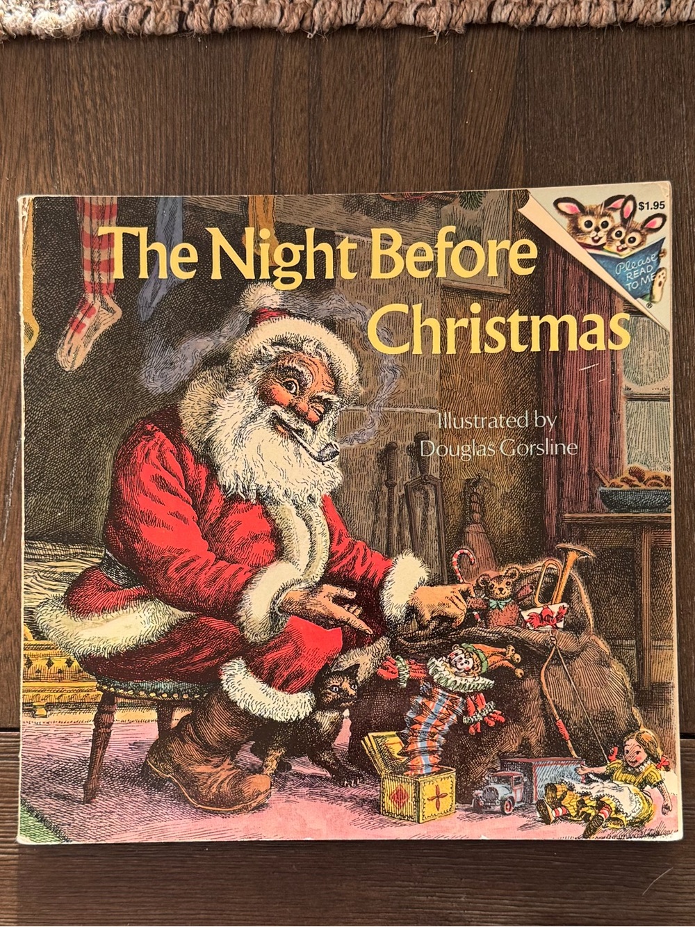 Vintage ‘The Night Before Christmas’ Illustrated Book